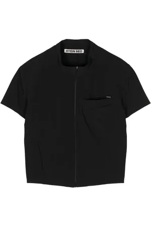 Hyein Seo Zip-up cropped T-shirt
