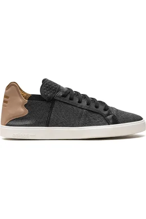 adidas X Pharrell Williams Vulc Lace-Up "Core Black/Granite/Chalk White" sneakers