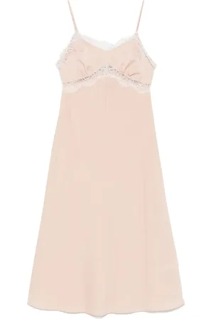 VIVETTA Lace-trim midi dress