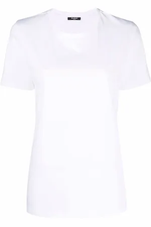 Balmain Flocked logo T-shirt
