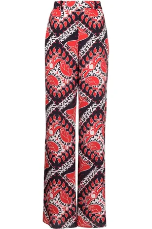 VALENTINO GARAVANI Archive Manifesto straight-leg trousers