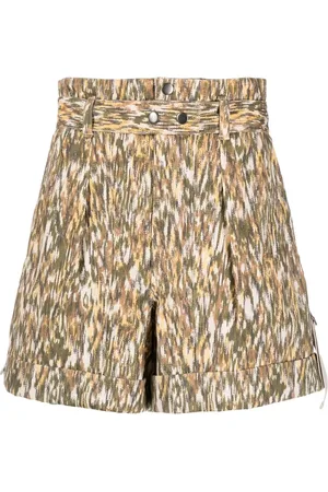 Isabel Marant Kaloscoe rolled-hem shorts