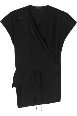 Fabiana Filippi Asymmetric wrap blouse