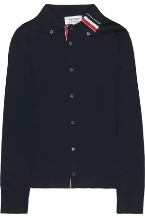 Thom Browne RWB-stripe virgin-wool cardigan
