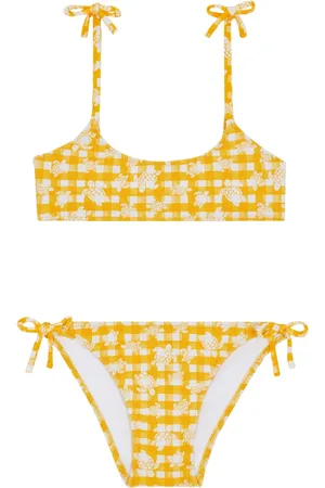 Vilebrequin Turtles Vichy bikini set