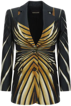 Roberto Cavalli Ray Of -print tailored blazer
