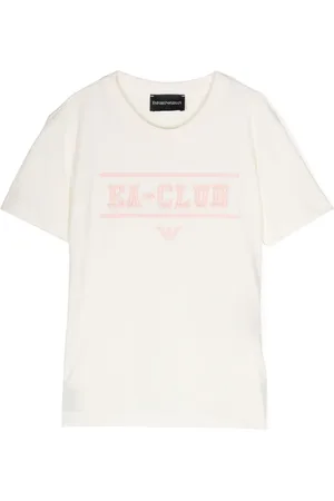 Emporio Armani Logo-embroidered cotton T-shirt