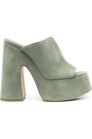 vic matiè 140mm suede sandals