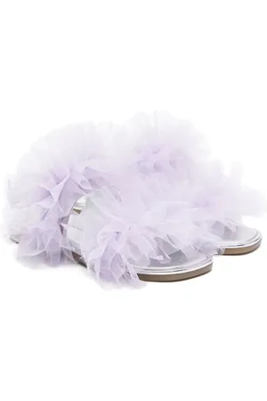MONNALISA Ruffle-detailed sandals