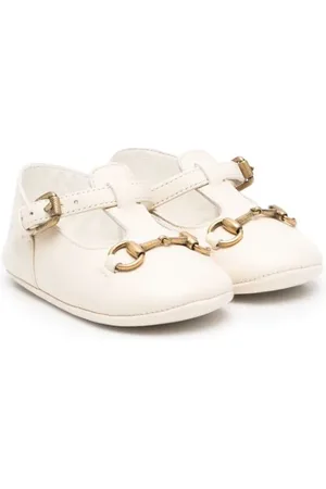 Gucci Ankle-strap leather pre-walkers