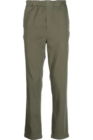 7 for all Mankind Logo-patch tapered chino trousers