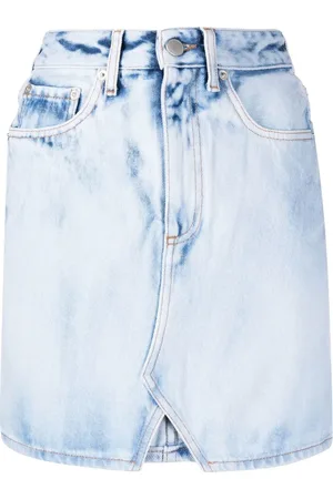 Alessandra Rich High-waisted denim skirt