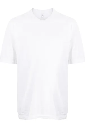 TRANSIT Round-neck cotton-blend T-shirt