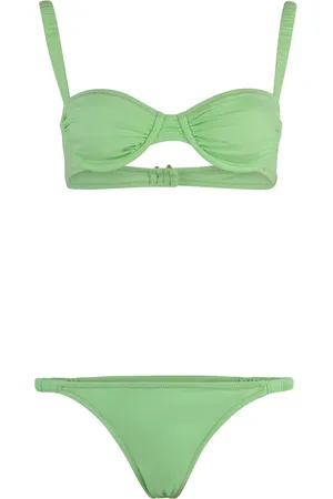 Reina Olga Sweetheart-neck bikini set