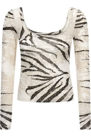 Roberto Cavalli Zebra-print T-shirt