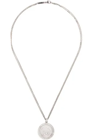Chopard 18kt white gold Happy Spirit necklace