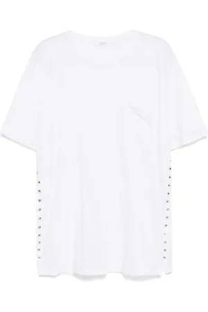 VALENTINO GARAVANI Rockstud detailing T-shirt