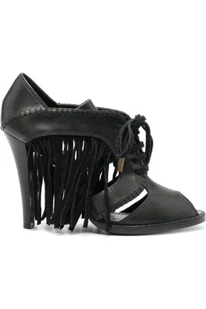 LOUIS VUITTON 2010 105mm lace-up pumps
