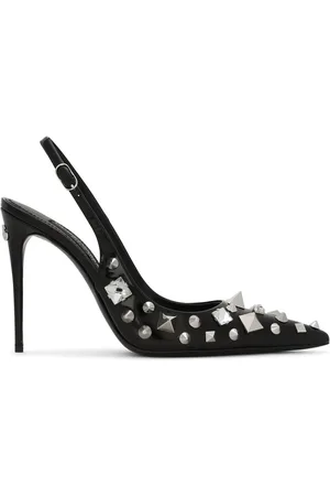 Dolce & Gabbana Studded slingback 105mm pumps