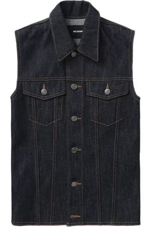 We11 Done Sleeveless denim vest