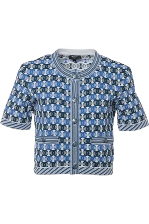CHANEL Monogram-pattern cardigan