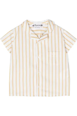 BONPOINT Striped cotton shirt