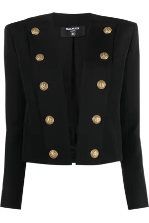 Balmain Fitted wool jacket