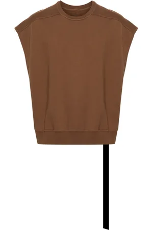 Rick Owens Sleeveless organic cotton sweatshirt