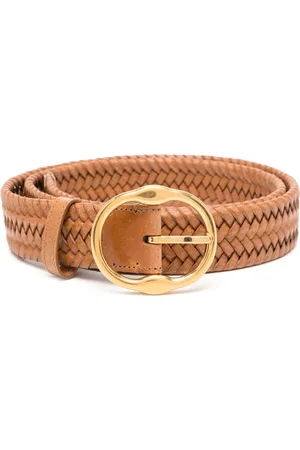 Bally Interwoven-design leather belt