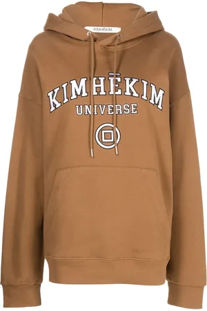 KIMHEKIM Logo-embroidered hoodie