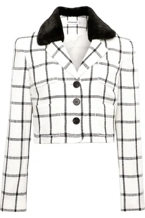 Self-Portrait Checked jacket