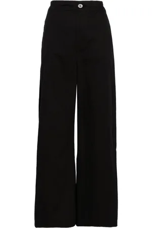 THOM KROM Elasticated-waistband straight trousers