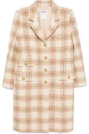 CHANEL 1996 single-breasted coat