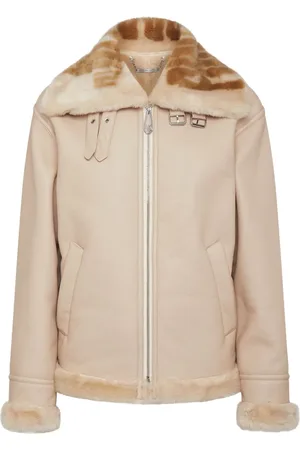Philipp Plein Faux-shearling aviator jacket