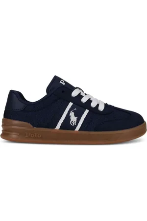 Ralph Lauren Logo-embroidered sneakers