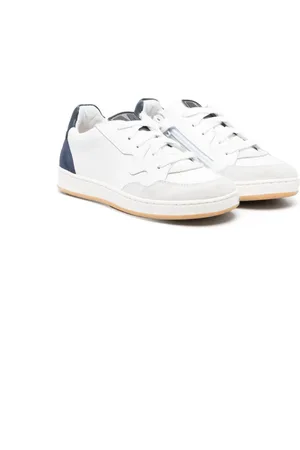 MONNALISA Panelled lace-up sneakers