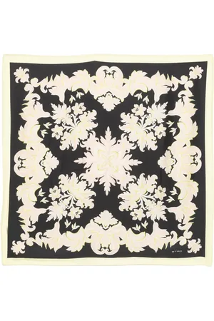 Etro Floral-print silk scarf