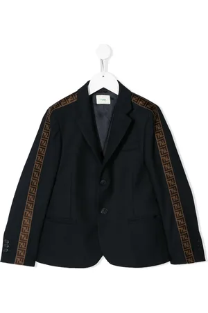 Fendi FF trim blazer