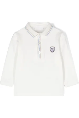PATACHOU Logo-patch polo shirt