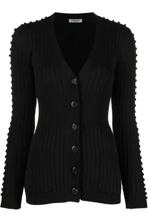 Durazzi Milano V-neck ribbed cardigan