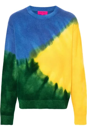 THE ELDER STATESMAN Gradient Simple cashmere jumper