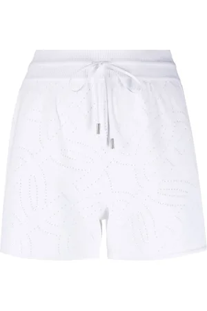 Salvatore Ferragamo Gancio-perforated shorts