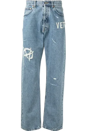 Vetements Mid-rise straight jeans