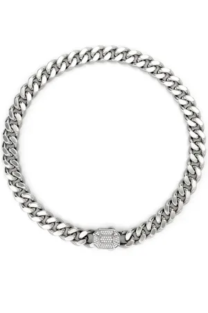 Eera 18kt white gold Dimitri diamond necklace