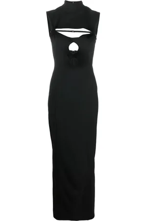 Jacquemus La Robe Palmi cut-out maxi dress