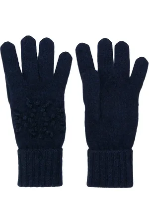Barrie Knitted logo gloves