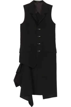 YOHJI YAMAMOTO Asymmetric sleeveless blazer