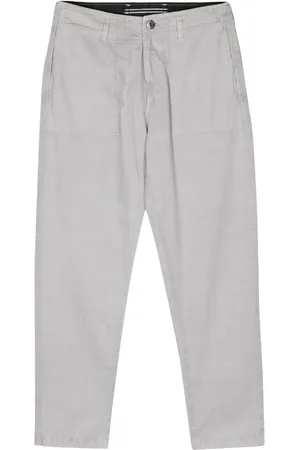 Stone Island Mid-rise tapered trousers