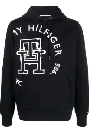 Tommy Hilfiger Logo-print cotton hoodie