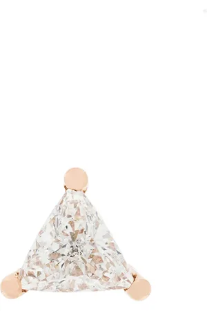 DELFINA DELETTREZ 18kt gold Dots Solitaire diamond earring